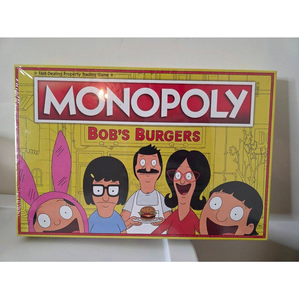 USAopoly Bob's Burgers Edition Monopoly Board Game Sealed New